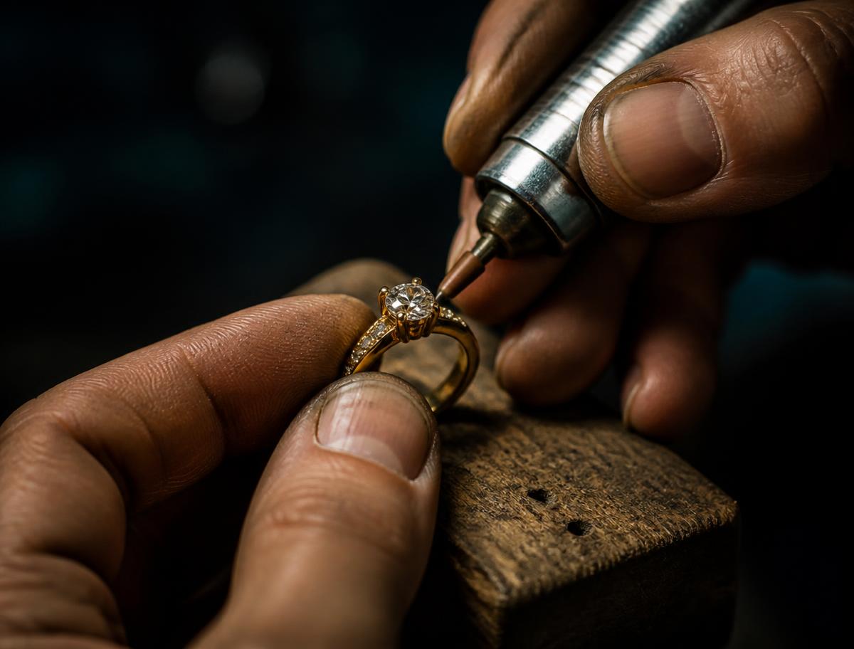 How a Custom Engagement Ring Comes to Life